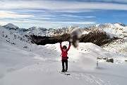 Sulle nevi alle baite alte in Arete-Valegino dal Forno di Cambrembo il 1 dicembre 2016 - FOTOGALLERY